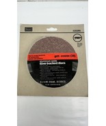 Sears Aluminum Oxide Discs 4 1/2in Diam. 7/8in Center Hole, Grit 36, 10 ... - $19.75