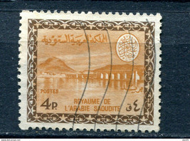 Saudi Arabia  1968/78 Type II Perf 14 Faisal Cartouche 4p WMK Used Sc 464 11344 - £39.14 GBP
