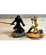 Disney Infinity Star Wars Characters Kylo Ren &amp; Obi Wan Kenobi - £7.80 GBP