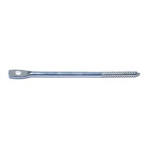 1/4&quot; x 5&quot; Zinc Plated Steel Acoustical Lag Screws (100 pcs) - £35.81 GBP