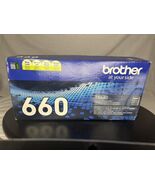 NIB Genuine Brother TN660 Black Toner Cartridge 2600 Pages Sealed - $55.74 CAD