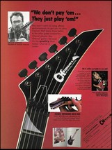 Grover Jackson Charvel guitar 1988 advertisement Tadd Ruetenik 8 x 11 ad print - £3.32 GBP
