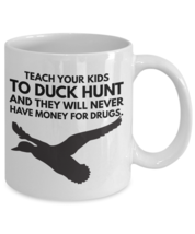 Duck Hunting Gifts For Men Funny Bird Hunt Mug Dad Waterfowl Hunter Money Wasted - £14.46 GBP+