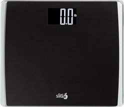 Eat Smart Precision Digital Bathroom Scale, 550 Lb High Capacity Scale,, Black - £40.88 GBP