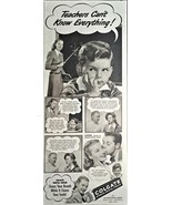 Colgate Ribbon Dental Cream Teachers Can&#39;t Know Everything 1946 Vintage ... - $196.67 MXN
