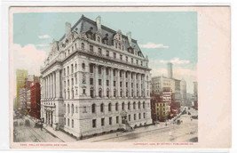 Hall of Records New York City NY 1905c postcard - $6.93