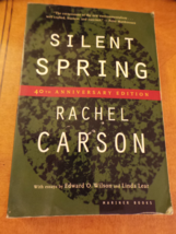 Silent Spring by Rachel Carson Paperback 40th Anniversary Ed Mariner 1st... - €5,96 EUR