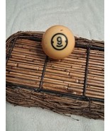 Brunswick Centennial Striped #9 Pool Billiard Pocket Ball Replacement Vtg - $374.94 MXN