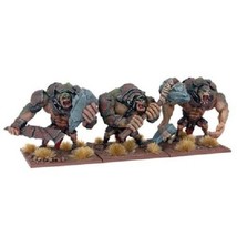 Kings Of War Goblins Orcs Troll Regiment Fantasy Trolls X3 28Mm - $36.65