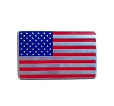 3D American Flag Aluminum Alloy Car Decal Badge Vehicle Body Decoration ... - $37.88 MXN