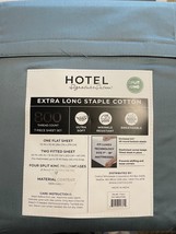 Hotel Signature  Sateen 800TC 100% Cotton 7pc Sheet Set SPLIT KING color Citadel - £54.60 GBP