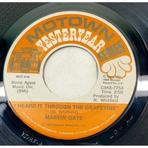 Marvin Gaye I Heard It Through the Grapevine / You 45 R&amp;B Soul Motown Ye... - $8.49