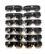 WHOLESALE DOZEN 12 PCS LOT OVERSIZED AVIATOR SUNGLASSES SQUARE CLASSIC R... - €20,57 EUR