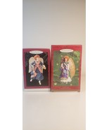 Hallmark Keepsake Ornament lot of 2 - Graceful Glory &amp; Glad Tidings Angels - $239.38 MXN