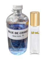 BLUE DE CHANEL-TYPE FRESH SCENT BODY OIL FOR MEN 1 OZ X 3  PACK - £16.50 GBP+