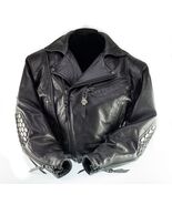 Bill Wall Leather Custom Leather Biker Jacket Marilyn Monroe Gorgeous! XS/S - $44,981.19 MXN