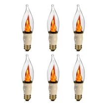 Royal Designs, Inc. Flicker Candelabra Style LED Light Bulbs, E12 Candel... - £29.60 GBP+