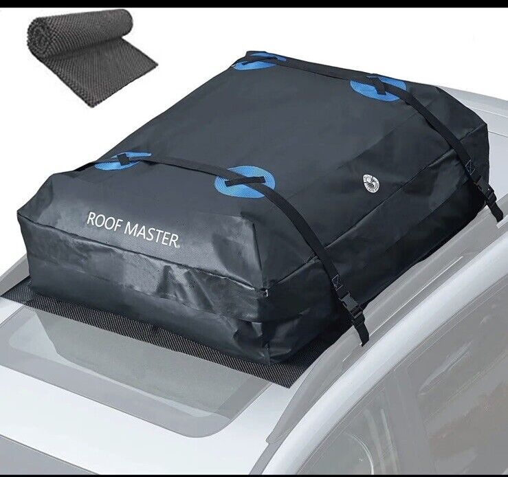 RoofMaster Premium Roof Cargo Bag  16 Cubic Feet Durable Waterproof Design - $19.68