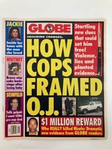 Globe Magazine August 2 1994 Jackie Onassis, Whitney Houston VG Tabloid - £14.90 GBP