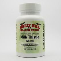 Holly Hill Health Foods, European Standardized Milk Thistle,175 MG,60Caps - $17.35
