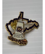 Vintage VFW Veterans of Foreign Wars 2002-2003 WV Tie Lapel Pin Clip KG JD - $13.63 CAD