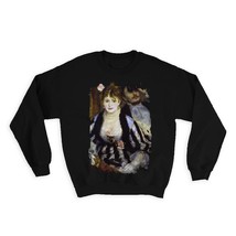 Renoir La Loge The Theatre Box : Gift Sweatshirt Famous Oil Painting Art Artist  - £22.74 GBP