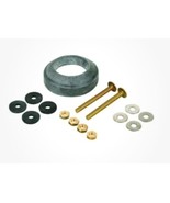 GTR-1019 TANK TO BOWL GASKET AND HARDWARE KIT 2&quot; FLUSH VALVE BRASS BOLTS... - $14.54 CAD