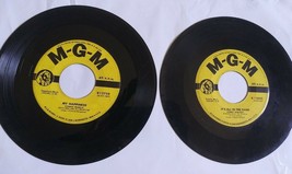 2 Music Records MGM 45 RPM Tommy Edwards, Connie Francis - K12738 K12688 - £3.95 GBP