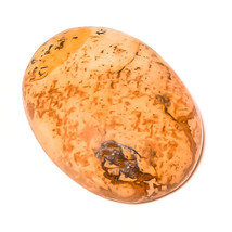 65 Carat Natural Picture Jasper Oval Cabochon Loose Gemstone for Jewelry Making - £7.93 GBP