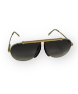 CELINE CL40026I 33W Sunglasses Antique Gold Palladium 62mm Distressed with Case - $125.77