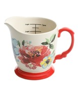 Pioneer Woman ~ Four (4) Cup Measuring Cup ~ Stoneware ~ SPRING BOUQUET ... - $38.10 CAD