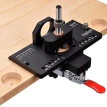 Metal Concealed Hinge Jig With Quick Clamp And Dust Vacuum Adapter Conce... - £78.65 GBP