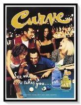 Curve Perfume by Liz Claiborne Print Ad Vintage 2002 Magazine Advertisem... - £7.62 GBP
