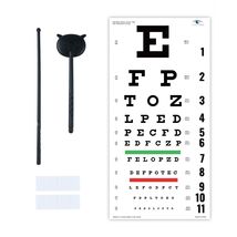 UCanSee Snellen Eye Chart Visual Acuity Chart 22x11 inches - £23.97 GBP