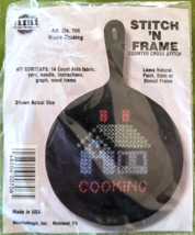 Stitch N Frame Home Cooking Mini Counted Cross Stitch Kit Needle Magic #706 New - £3.94 GBP