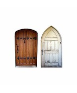 2 Mini Fairy Door Wall Decals 2.25&quot; wide x 4&quot; tall each - £3.89 GBP