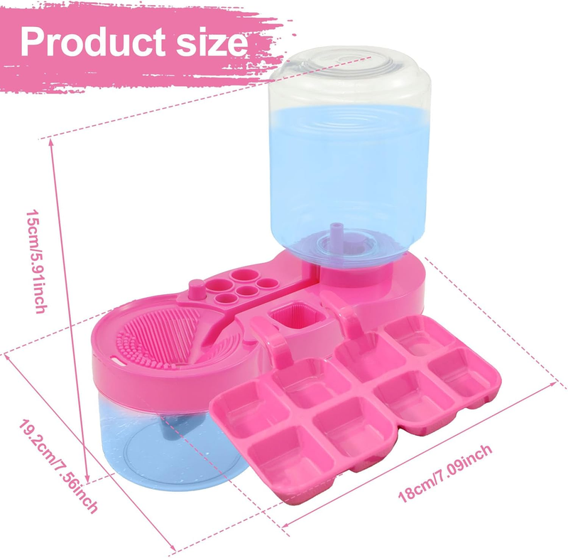 Paint Brush Cleaner with Paint Tray, Water Circulation, Brush Cleaner Painting T Item image 6
