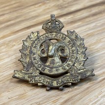 Vintage WW2 Rocky Mountain Rangers Cap Badge Military Militaria KG JD - $49.49