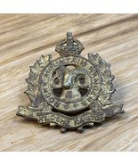 Vintage WW2 Rocky Mountain Rangers Cap Badge Military Militaria KG JD - $49.49