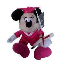 Disney Minnie Mouse Graduation Stuffed Animal Kindergarten High School NEW - £10.32 GBP