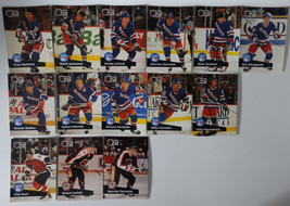 1991-92 Pro Set Series 1 New York Rangers Team Set of 14 Hockey Cards - £2.36 GBP