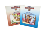 2 VINTAGE 1980&#39;s THE WORLD OF TEDDY RUXPIN BOOKS THE AIRSHIP + QUIET PLEASE - $19.00