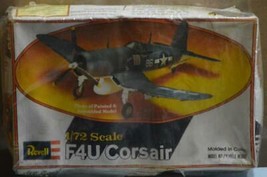 F-4U Corsair 1/72  model plane Contents never opened  Box Bad Revell - $10.79
