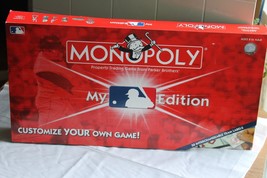 2006 My MLB Edition Monopoly Customize Your Own barely Used  - $20.30