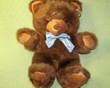 16&quot; TB TRADING VINTAGE TEDDY BEAR BROWN PLUSH PLASTIC EAR TAG COLLECTORS... - $31.50