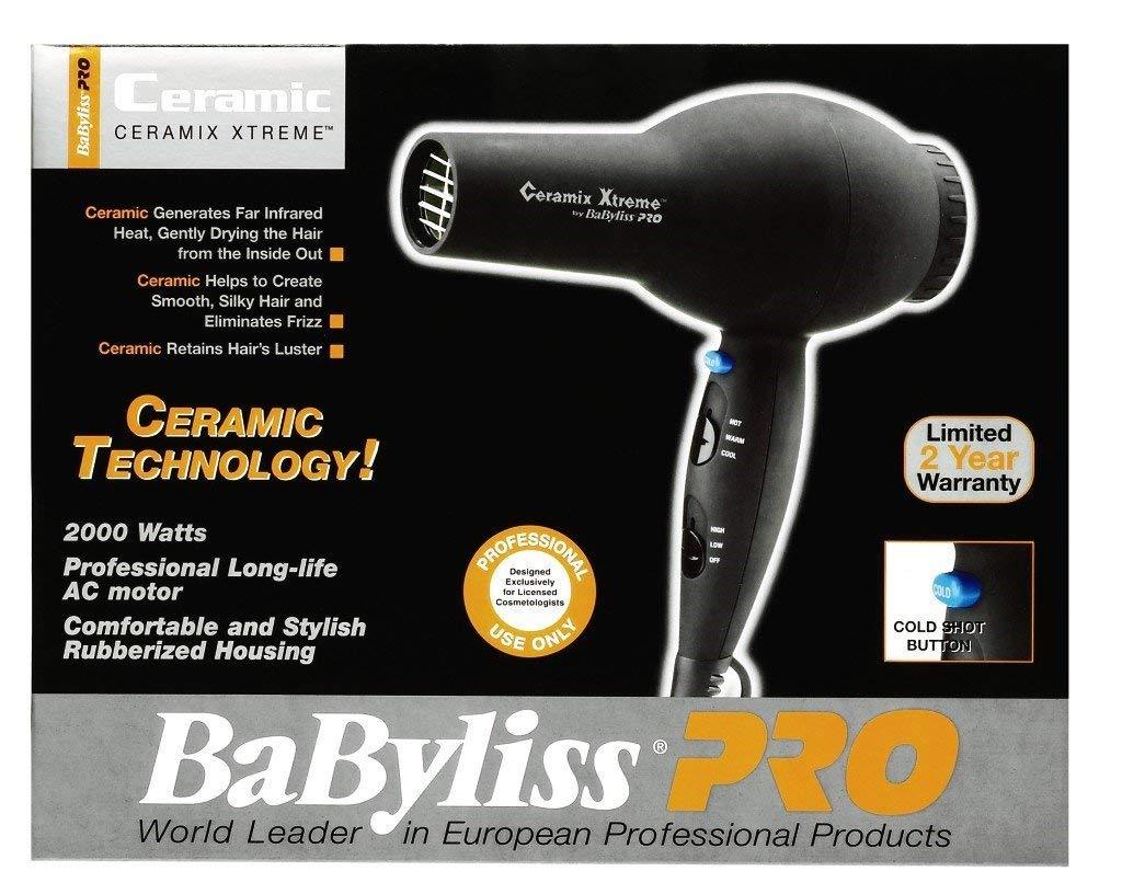 babyliss pro babyliss ceramix xtreme dryer 2000w