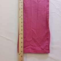 Metro Style Stretch High Rise 5-Pocket Women's Denim Pink Jeans Size 14 image 12