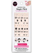 Dashing Diva Halloween Magic Pick 3D Nail Art Stickers, Bag Of Tricks, 75ct - $13.99