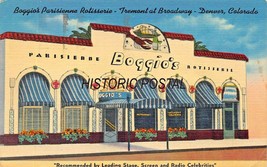 Denver Co ~ Boggios Parisienne Girarrosto ~ Leading Fase Celebrità ~1950 - £5.72 GBP