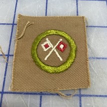 Merit Badge Type a Signaling  Boy Scouts BSA Badge patch - $46.55